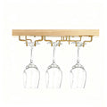 American creative red wine glass rack hanging for home wine cabinet wine glass rack light luxury high-end upside down goblet rack wholesale factory
