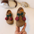 Customizable cute cartoon birkenstock-style shoes for little girls - korean fashion princess shoes, soft sole moccasins, cloth shoes, baby single shoes