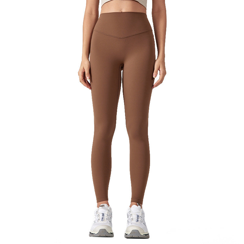 New yoga pants - no camel toe, high-waisted, women's tight-fit activewear, naked feel shaping leggings daw203