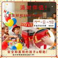 Home theater party essential: mini retro popcorn maker - classic red & black, cross-border bestseller