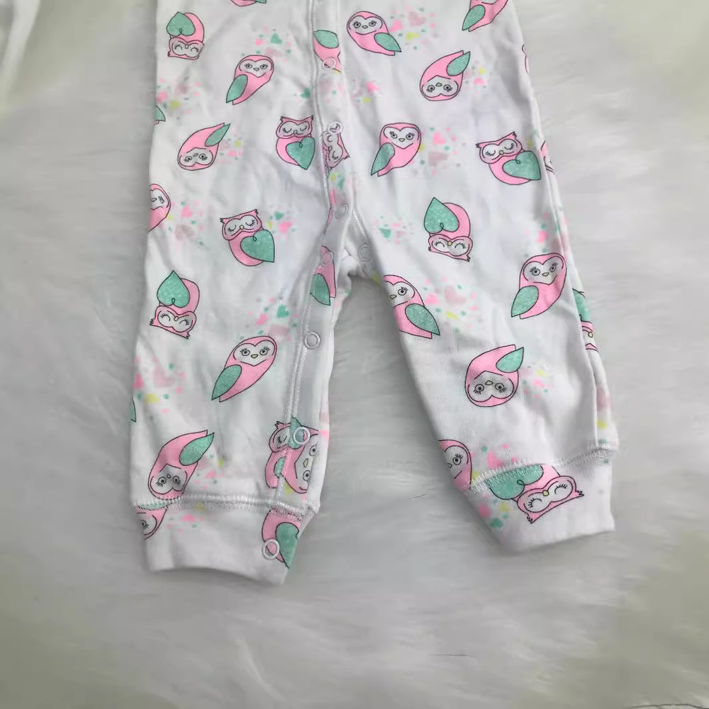 Export baby spring & fall jumpsuit baby girl pure cotton type a long climbing infant long sleeves jumpsuit rompers