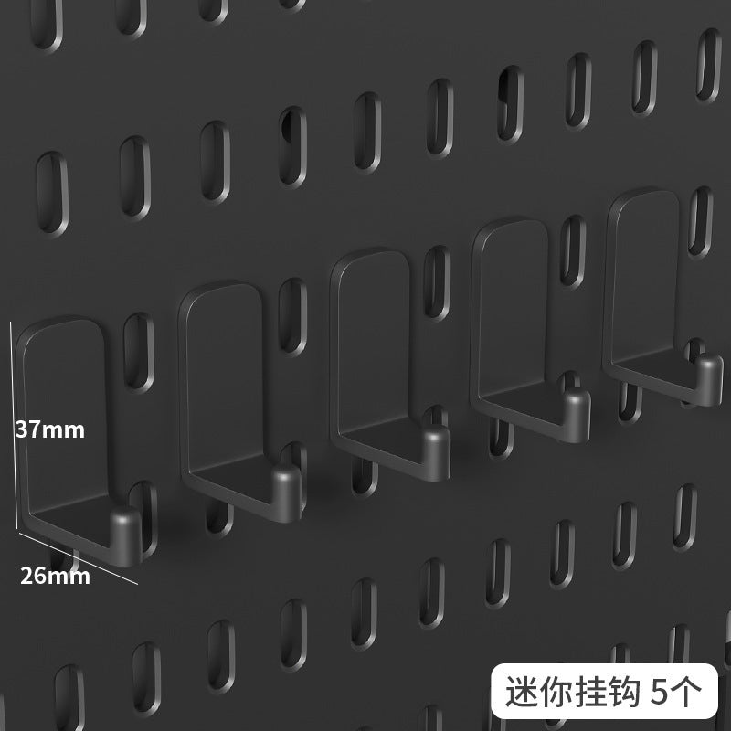 No punching hole board Shelf Kitchen hole board Accessories Storage and finishing Display rack Multifunctional hole board