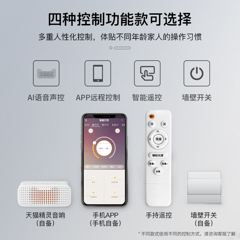 Living room light 2025 new Nordic led ceiling light simple modern creative room bedroom light Zhongshan lighting