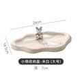 Inspopular same style electroplating photo props desktop jewelry storage display tray tea break stall accessible luxury display tray