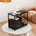 Sofa side table tea cabinet for home small coffee table modern casual corner table small table balcony simple small tea table side cabinet