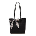 2025 new cross-border women's bag: minimalist, fashionable, retro, large capacity, letter print, handbag, shoulder bag, tote bag
