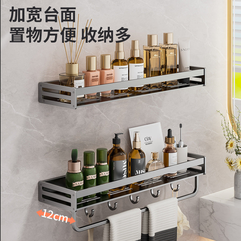 Removable bathroom rack No punching Wall-mounted toilet Toilet washstand Wall toilet storage rack