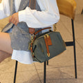 Genuine leather women's bag classy sense 2025best sellingfashionretro shoulder bag togo first layer cowhide satchel crossbody bag