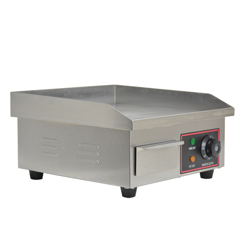Cross-border hot-selling electric grilling furnace commercial desktop electric iron plate sizzling squid machine 818B grilling furnace pancake machine