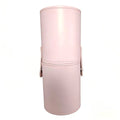 Pink heart leather bucket
