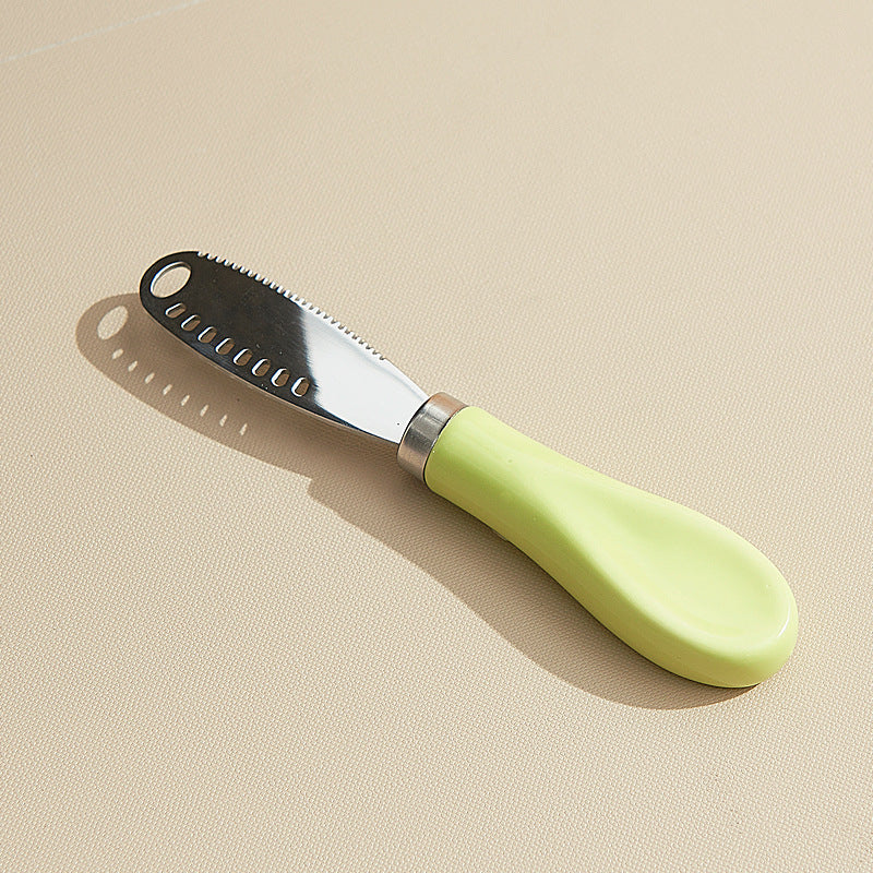 creative cheese spreading knife original cartoon style dopamine color butter knife afternoon tea spreading knife wholesale