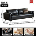 American mid-century oil wax leather sofa, perfect for living rooms, small apartments, clothing store receptions, and adding a touch of understated luxury with a vintage vibe. this double-seater sofa is a stylish choice