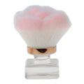 Single manicure brush mushroom head manicure dust brush powder bottom brush portable storage plastic bottom base loose powder brush makeup brush
