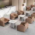 Commercial negotiation table sofa beauty salon rest area office reception single sofa table and chair combination