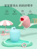 Baby shampoo cup kids shower cup baby bath spoon plastic bath water scoop kids water spoon scoop large