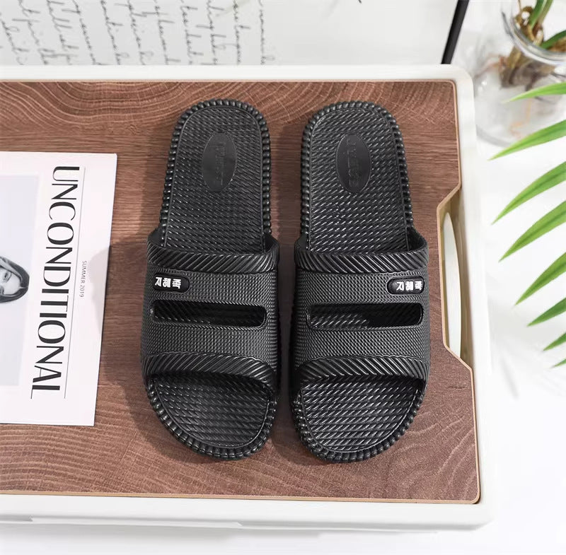 Hotel men's slippers, street vendor slippers, home slippers, women's slippers, outdoor comfortable wear-resistant waterproof bath slippers