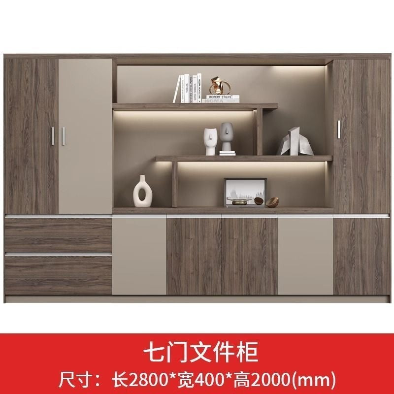 Filing cabinet office background cabinet bookcase storage office wooden modern file cabinet with lock