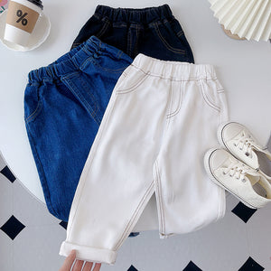 Baby pants boys loose pants outwearkidscasual pants spring clothes girls children's clothes baby jeans spring & fall