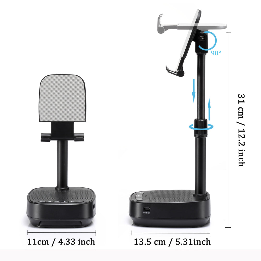 f22 portable mobile phone holder bluetooth audio desktop bedside anti-slip complete set of live broadcast lazy holder audio