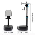 f22 portable mobile phone holder bluetooth audio desktop bedside anti-slip complete set of live broadcast lazy holder audio