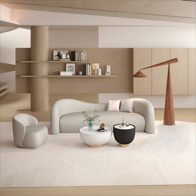 Cream style beauty salon clothing store rest reception sofa hotel apartment b&b living room small apartment live broadcast sofa