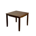 Solid wood dining table chinoiserie small square table solid wood square table small apartment casual square table rental house tea table kids writing table
