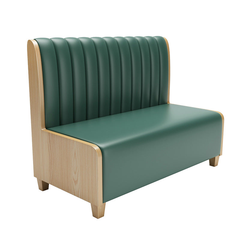 Coffee Western Restaurant Storage Card Sofa Catering Hotel Dessert Milk Tea Shop Restaurant Solid Wood Table and Chair Combination