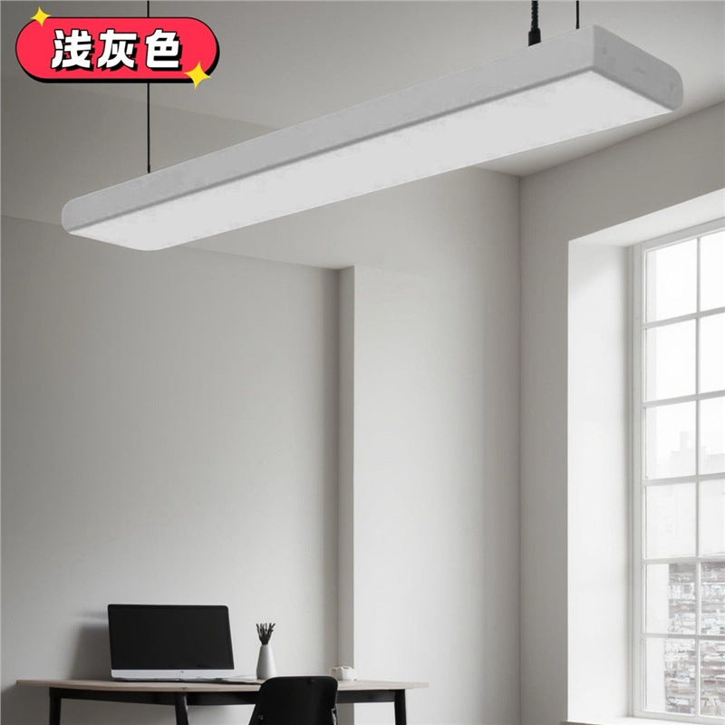 Led ceiling light/pendant light - dual use - rectangular led linear pendant light for gym, supermarket, office, shop, and mall