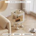 30cm cream white + changhong glass [with sensor light]