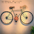 Loft industrial style wall decorations indoor wall bar creative iron bicycle soft decoration pendant