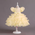 Ready-to-ship wholesale children's clothing: puff sleeve sequin mesh tutu princess dress, girls' christmas dress, kids' dress