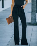 /dropshipping new european and american style elastic slim-fit tie-waist wide-leg slightly flared denim pants -  women's trendy fashion