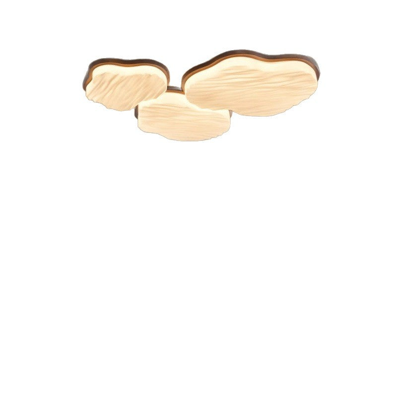 Living room ceiling light 2025 new wabi sand wind cloud eye protection hall main light warm bedroom whole house lighting E