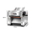 Commercial dough pressing machine, all-in-one dough kneading and noodle making machine, desktop multifunctional fully automatic dumpling skin maker, stainless steel rolling machine