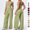 Fashionstylishnew arrival brushed yoga clothes, quick-drying, breathable, beautiful back sports suit, outdoor casual running fitness clothes