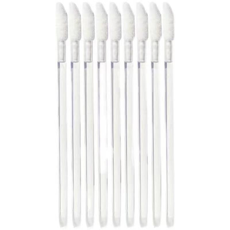 Disposable lip brush stick Portable silicone lipstick brush Special smudge concealer lipstick lip mud lip glaze brush for female makeup artists
