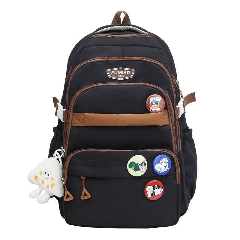 School bag ins wind girl cute Korean version of high school students, junior high school students, primary school students, grades 3 to 5 and 6, backpack