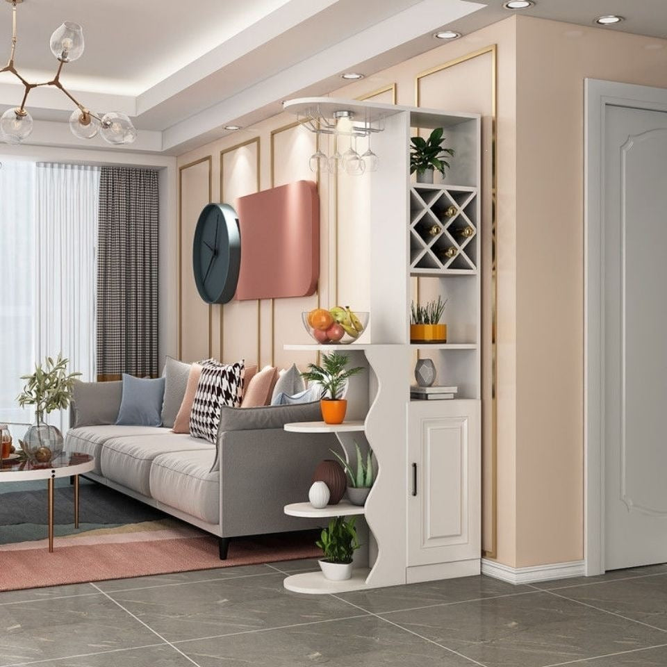 New arrival small apartment entrance partition wine cabinet foyer simple bar table wall table for home modern casual living room