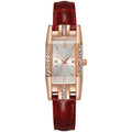 Douyin small green watch popular live broadcast traffic diamond small square women's watch women's watch fashion watch large dial