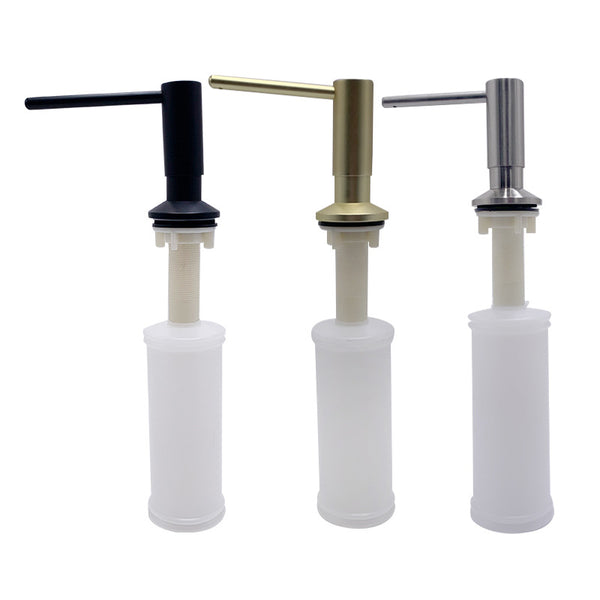 Customized brass pump head kitchen soap dispenser, vegetable basin detergent soap dispenser, kitchen sink soap dispenser manufacturer
