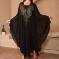 fashion women's clothing style hot diamond beading high density chiffon loose cape shawl