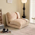 Retro swiss roll lazy foldable sofa bay window sofa bed dual-purpose tatami balcony casual foldable sofa chair