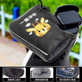 Handlebar covers winter warm fleece-lined electric vehicle cotton-padded motorcycle waterproof gloves thickened windproof cold-resistant pu cycling gloves