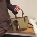 Retro commuting quality satchel bag 2025 new work commuting shoulder underarm bag casual bag elegant tote bag