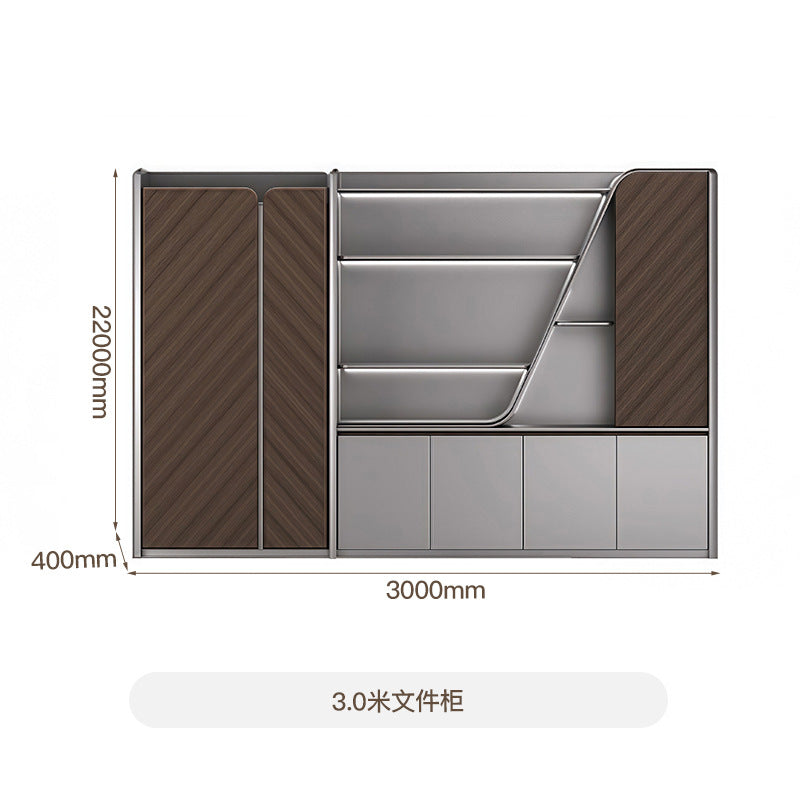 2025 new high-end boss desk, chairperson's office light luxury senior feeling, president's desk, large class desk