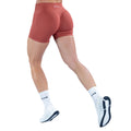 Amazon high-waisted butt-lifting yoga shorts - seamless peach lift, workout leggings, activewear, no camel toe