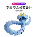 Kids' zootopia inspired gary the snake 3d printed figurine - articulated joints, stress relief, prank toy for boys