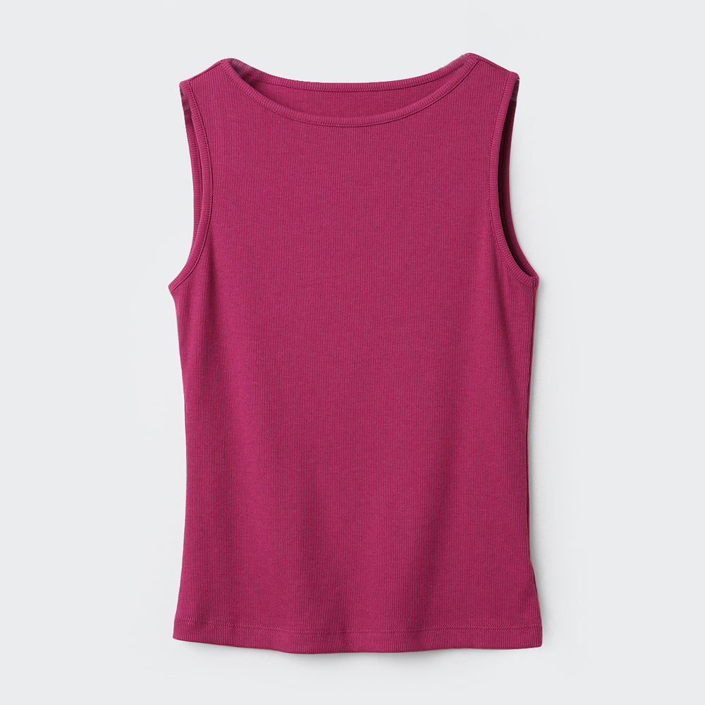 cross-border  spring/summer pure cotton tank top - off-the-shoulder halter neck slimming sleeveless undershirt camisole top for women