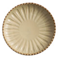 Vintage-style rustic ceramic bowls, plates, and dishes - creative beaded edge steak plates and dessert bowls for restaurants and hotels - premium presentation
