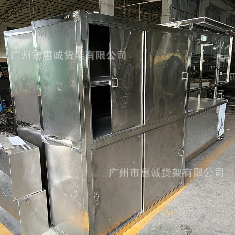 Slaughterhouse Split Workshop Central Kitchen Stainless Steel Shelf Shelf 304 Stainless Steel Shoe Rack Display Rack